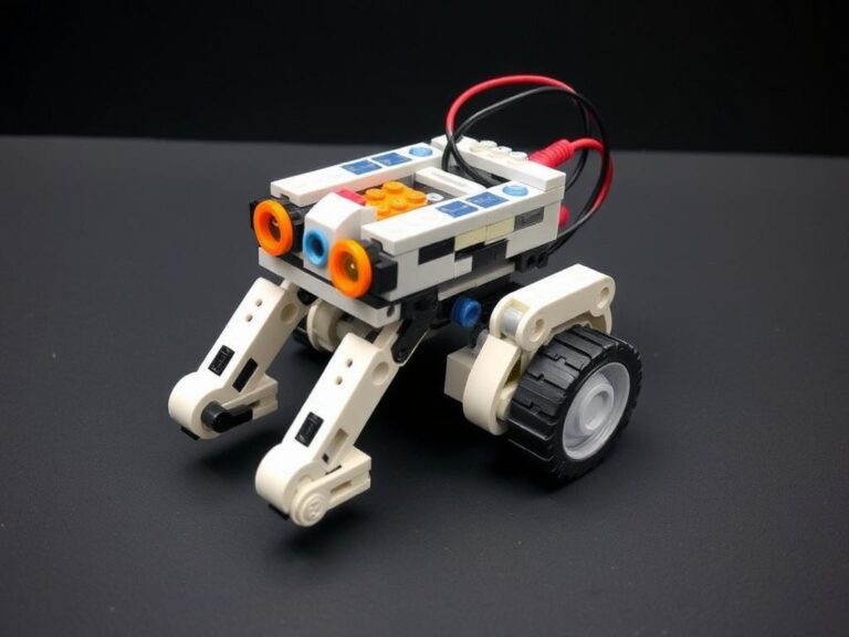 Как сделать робота из Lego Mindstorms: шаг за шагом к своему первому роботу