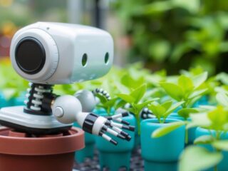 Роботы для ухода за растениями: умные сады будущего