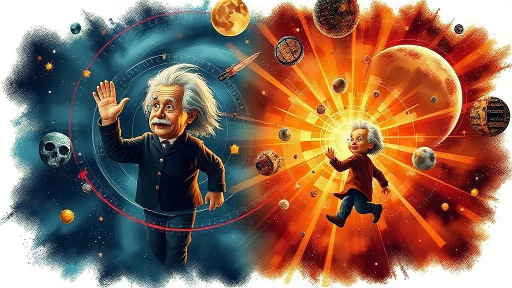 Теория относительности Эйнштейна для всех: как устроено время, пространство и гравитация